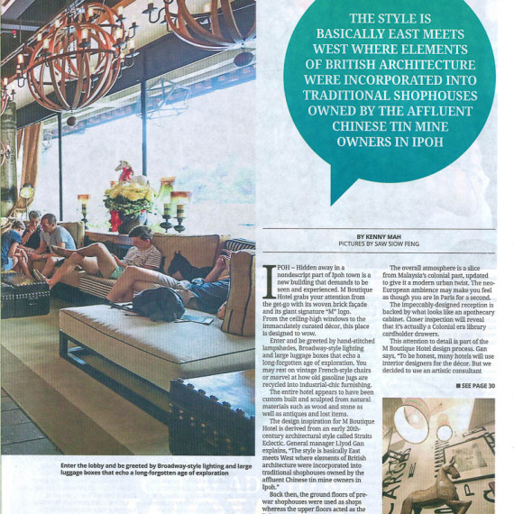 The Malay Mail, Sunday Edition - Crave Section March 2014